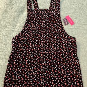 New with tags - Corduroy overall jumper - size large